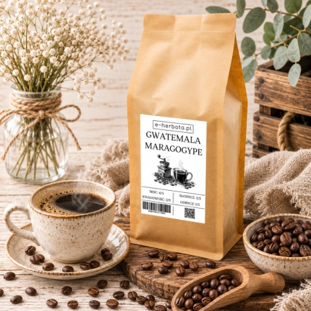 Kawa ziarnista Gwatemala Maragogype 250g